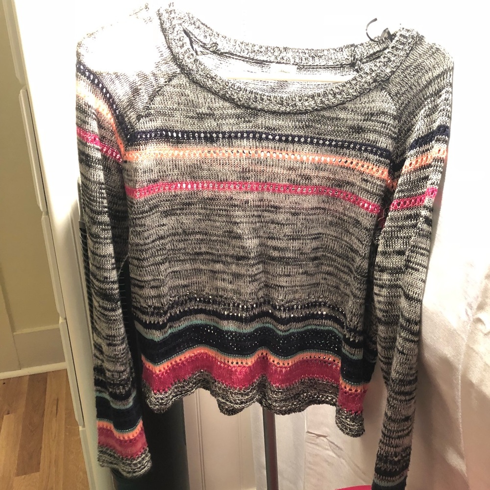 Striped sweater from zumiez